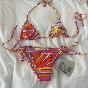NWT Emilio Pucci bikini with dust bag